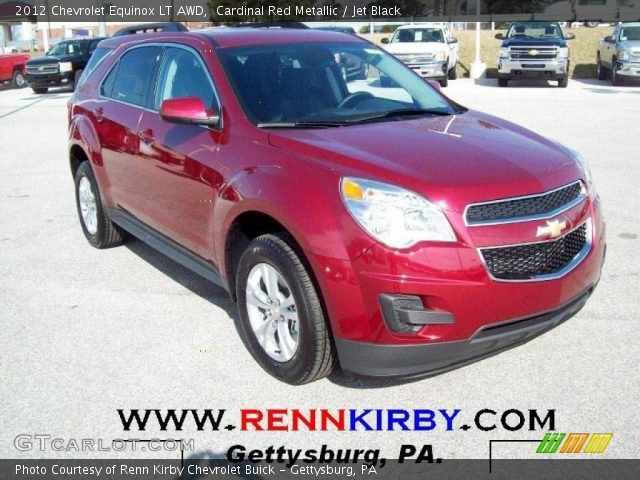 2012 Chevrolet Equinox LT AWD in Cardinal Red Metallic