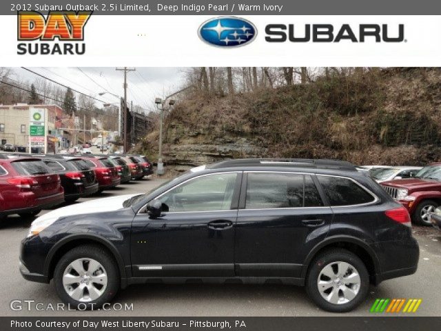 2012 Subaru Outback 2.5i Limited in Deep Indigo Pearl
