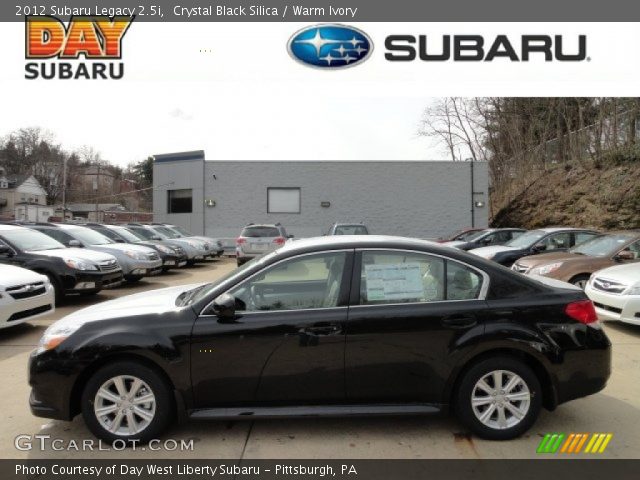 2012 Subaru Legacy 2.5i in Crystal Black Silica