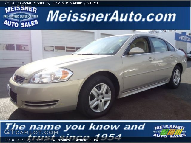 2009 Chevrolet Impala LS in Gold Mist Metallic