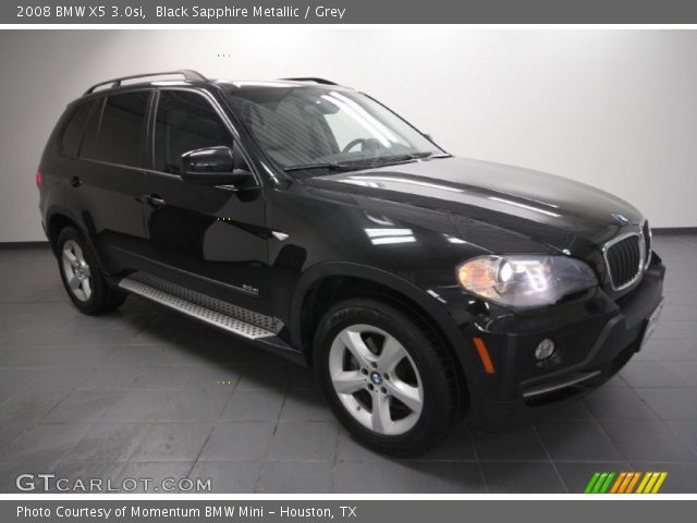 2008 BMW X5 3.0si in Black Sapphire Metallic
