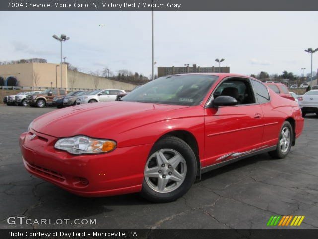 2004 Chevrolet Monte Carlo LS in Victory Red