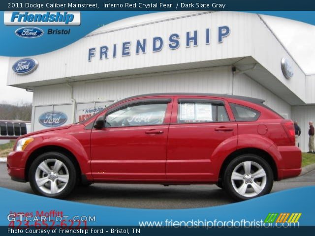 2011 Dodge Caliber Mainstreet in Inferno Red Crystal Pearl