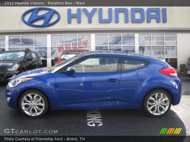 2012 Hyundai Veloster  in Marathon Blue