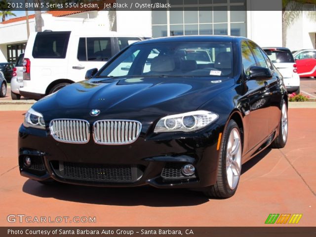 2012 BMW 5 Series 550i Sedan in Jet Black