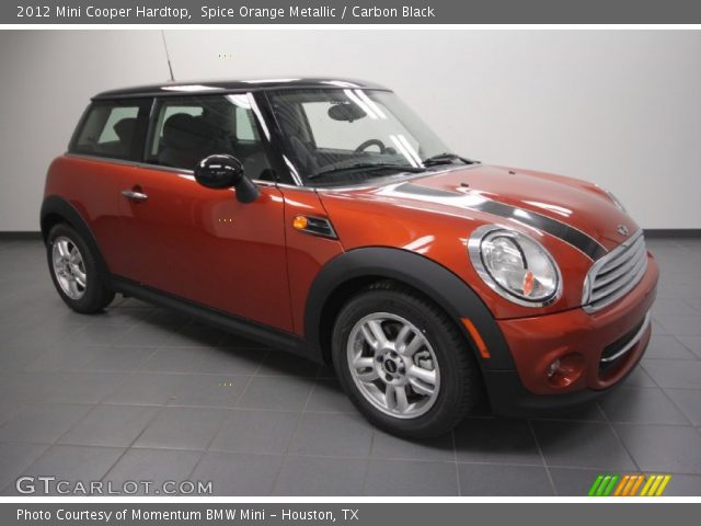 2012 Mini Cooper Hardtop in Spice Orange Metallic