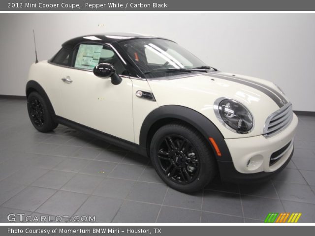 2012 Mini Cooper Coupe in Pepper White