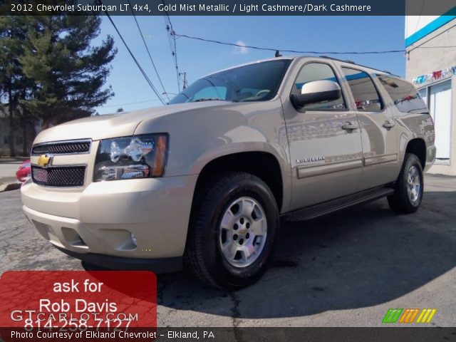 2012 Chevrolet Suburban LT 4x4 in Gold Mist Metallic