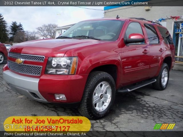2012 Chevrolet Tahoe LT 4x4 in Crystal Red Tintcoat