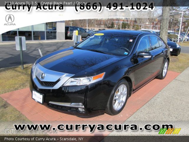 2010 Acura TL 3.5 in Crystal Black Pearl