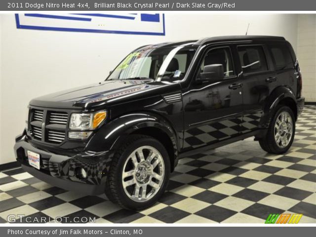 2011 Dodge Nitro Heat 4x4 in Brilliant Black Crystal Pearl