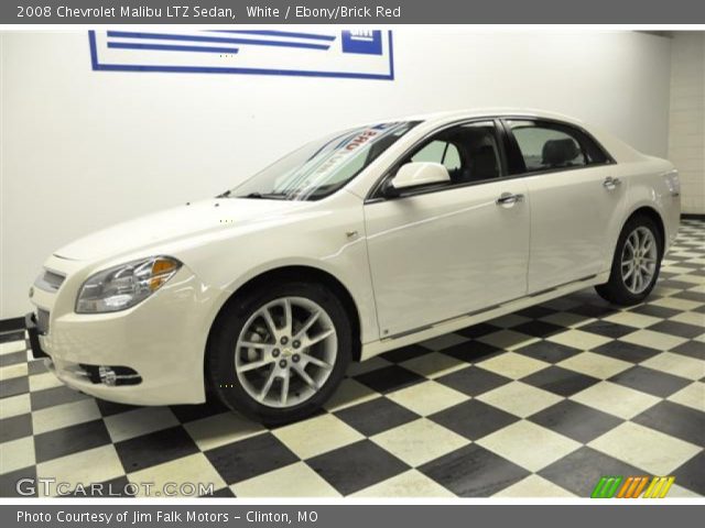 2008 Chevrolet Malibu LTZ Sedan in White