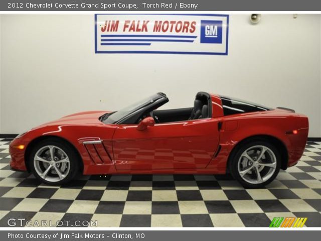 2012 Chevrolet Corvette Grand Sport Coupe in Torch Red