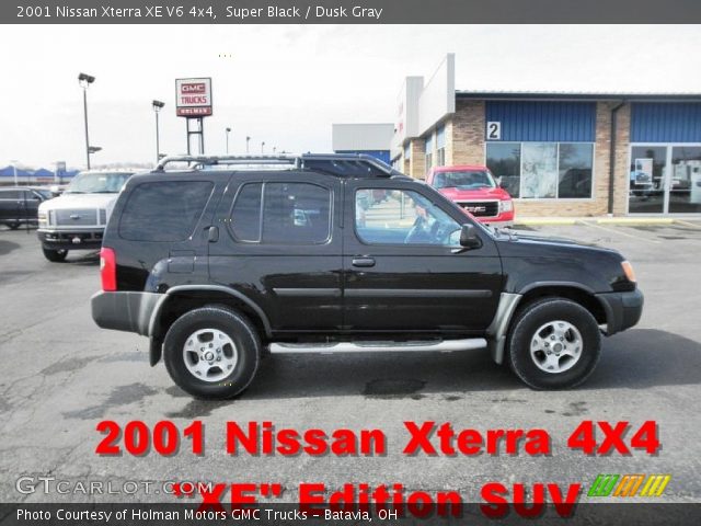 2001 Nissan Xterra XE V6 4x4 in Super Black
