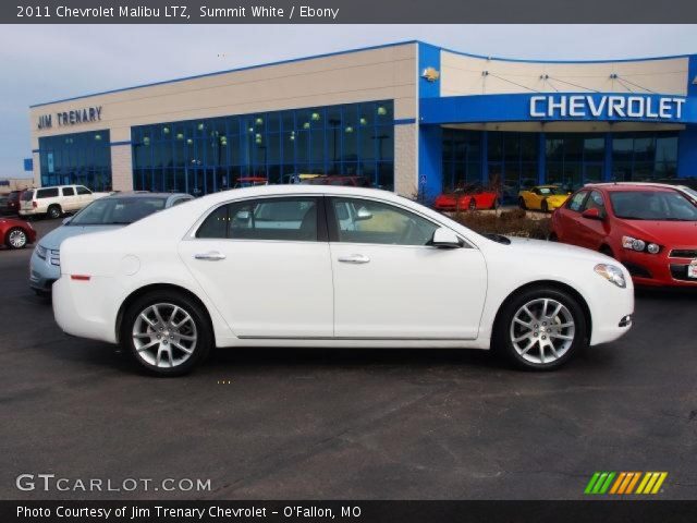 2011 Chevrolet Malibu LTZ in Summit White