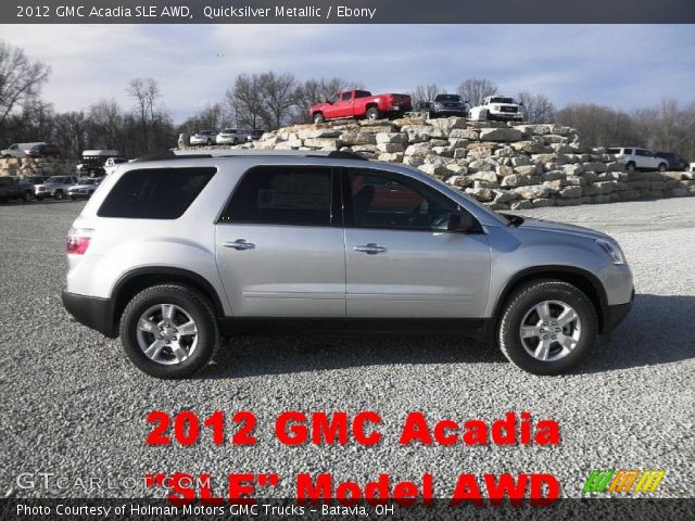 2012 GMC Acadia SLE AWD in Quicksilver Metallic