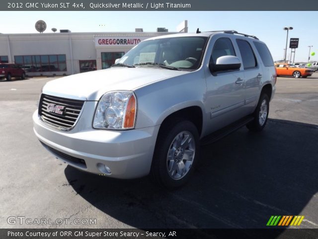 2012 GMC Yukon SLT 4x4 in Quicksilver Metallic