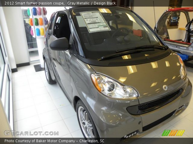 2012 Smart fortwo passion coupe in Gray Metallic