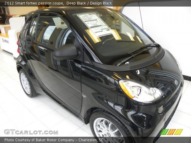 2012 Smart fortwo passion coupe in Deep Black