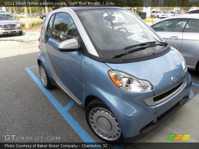 2011 Smart fortwo passion coupe in Light Blue Metallic
