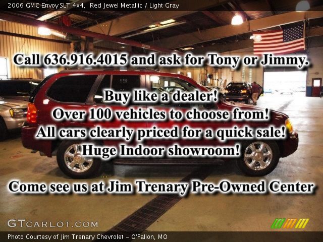 2006 GMC Envoy SLT 4x4 in Red Jewel Metallic