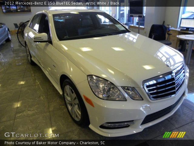 2012 Mercedes-Benz E 350 BlueTEC Sedan in Arctic White