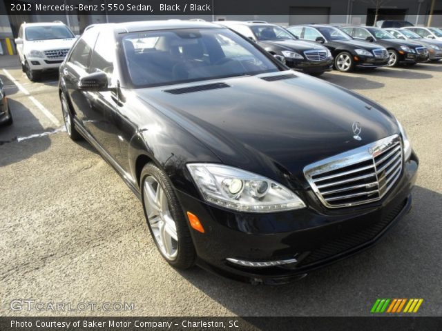 2012 Mercedes-Benz S 550 Sedan in Black