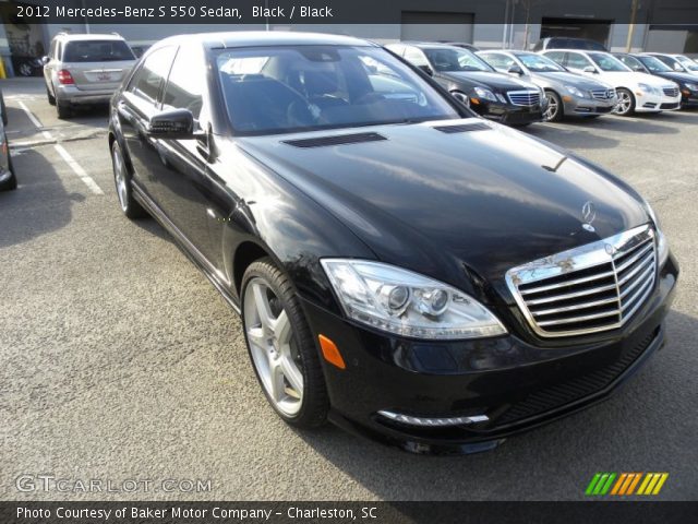 2012 Mercedes-Benz S 550 Sedan in Black