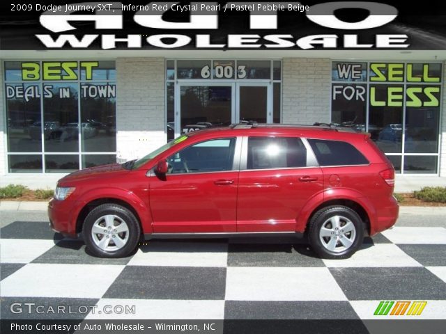 2009 Dodge Journey SXT in Inferno Red Crystal Pearl