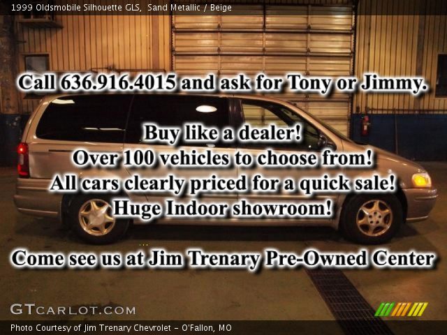1999 Oldsmobile Silhouette GLS in Sand Metallic