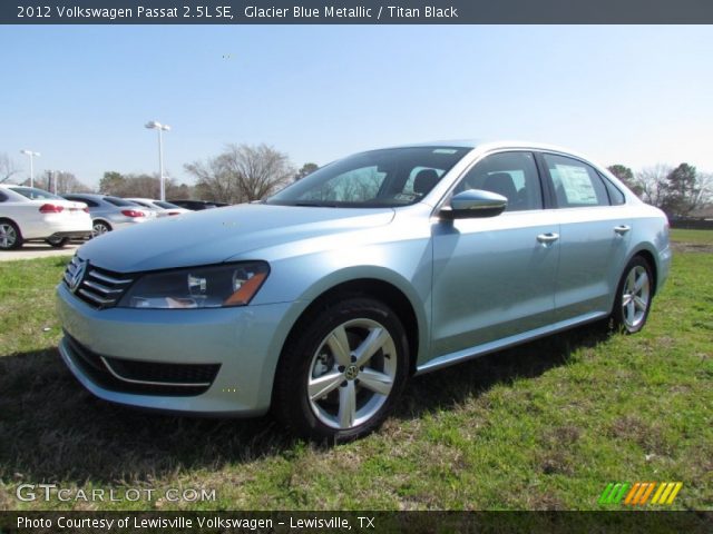 2012 Volkswagen Passat 2.5L SE in Glacier Blue Metallic