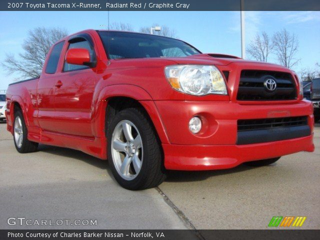 2007 Toyota Tacoma X-Runner in Radiant Red
