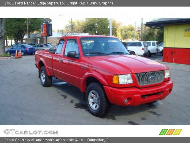 2001 Ford Ranger Edge SuperCab in Bright Red
