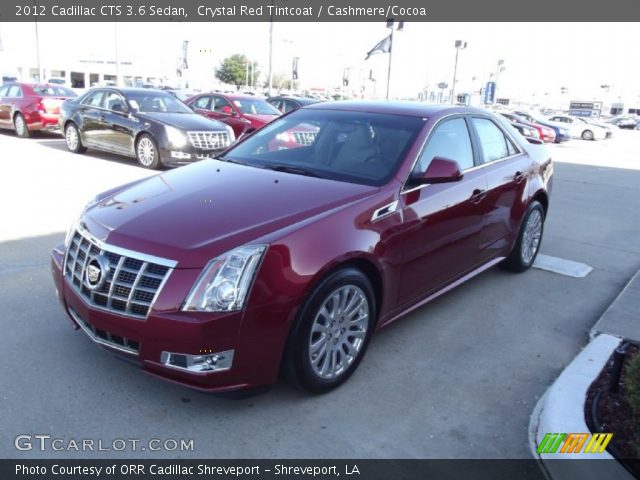 2012 Cadillac CTS 3.6 Sedan in Crystal Red Tintcoat