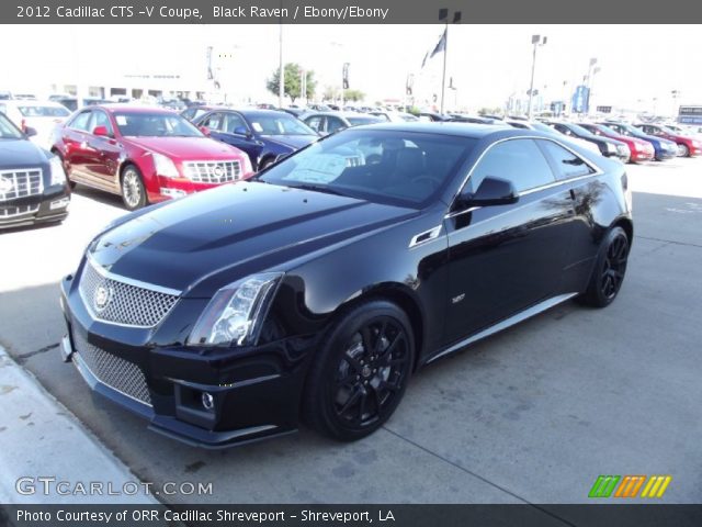 2012 Cadillac CTS -V Coupe in Black Raven