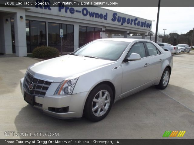 2008 Cadillac CTS Sedan in Light Platinum