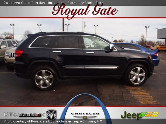 2011 Jeep Grand Cherokee Limited 4x4 in Blackberry Pearl
