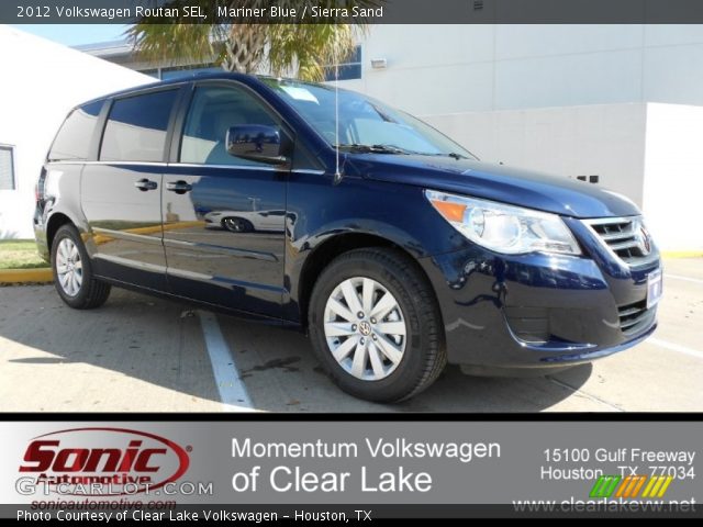 2012 Volkswagen Routan SEL in Mariner Blue