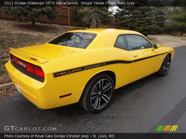 2012 Dodge Challenger SRT8 Yellow Jacket in Stinger Yellow