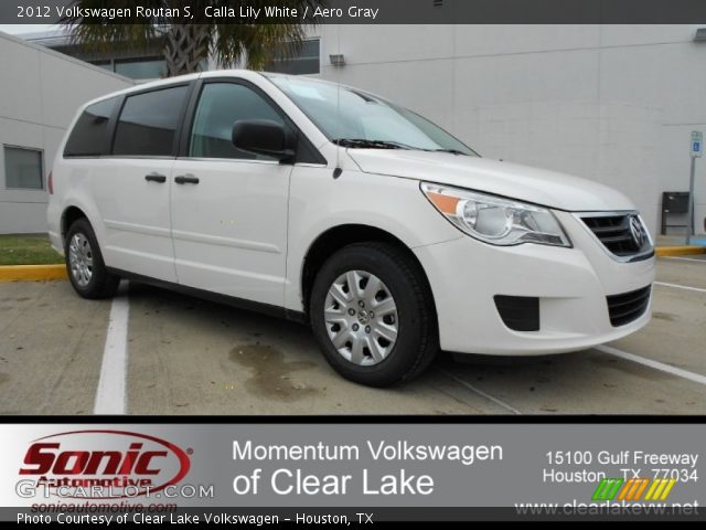 2012 Volkswagen Routan S in Calla Lily White