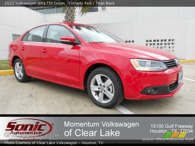 2012 Volkswagen Jetta TDI Sedan in Tornado Red