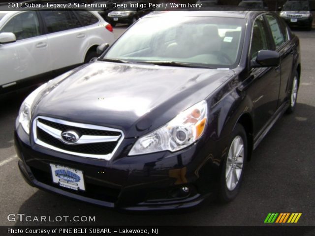 2012 Subaru Legacy 2.5i Premium in Deep Indigo Pearl