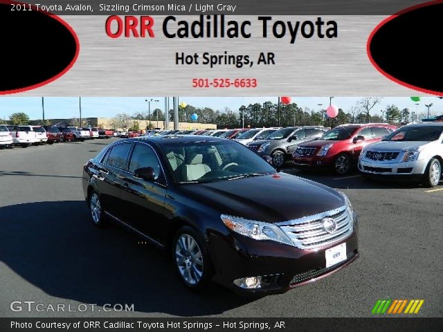 2011 Toyota Avalon  in Sizzling Crimson Mica