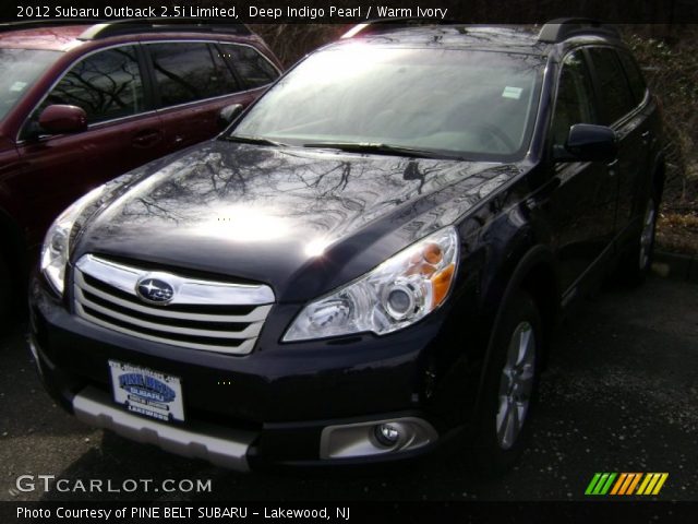 2012 Subaru Outback 2.5i Limited in Deep Indigo Pearl