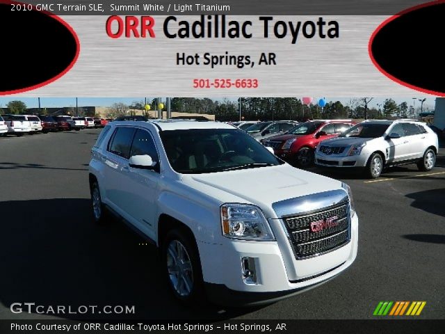 2010 GMC Terrain SLE in Summit White