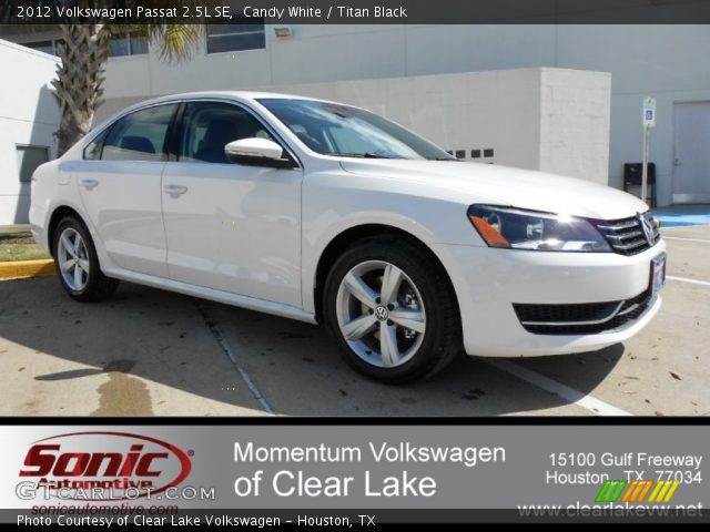 2012 Volkswagen Passat 2.5L SE in Candy White