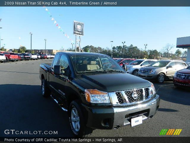 2009 Nissan Titan SE King Cab 4x4 in Timberline Green
