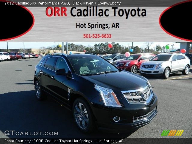 2012 Cadillac SRX Performance AWD in Black Raven