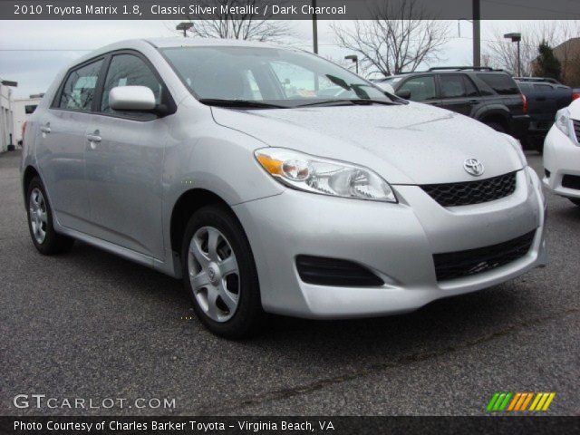 2010 Toyota Matrix 1.8 in Classic Silver Metallic