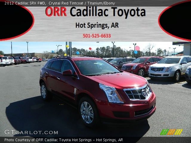 2012 Cadillac SRX FWD in Crystal Red Tintcoat